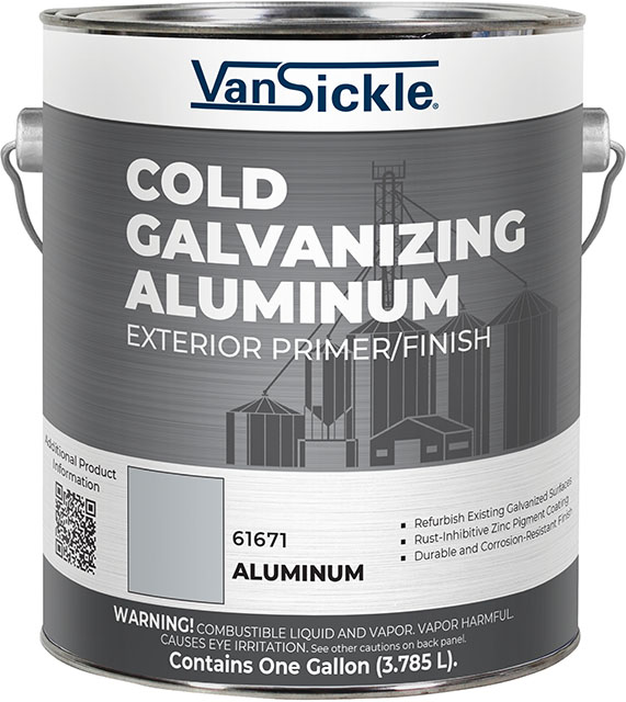 Cold Galvanizing Aluminum Exterior Primer/Finish Gallon