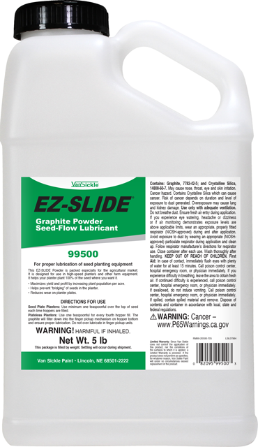 EZ-Slide Graphite Powder Seed-Flow Lubricant 5 Lb