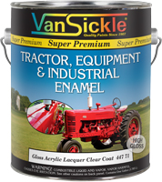 Tractor, Equipment & Industrial Enamel Clear Coat